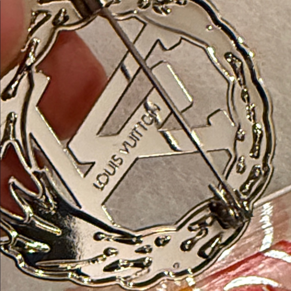 Silver Fashion Jewelry Logo Brooch - Picture 8 of 10